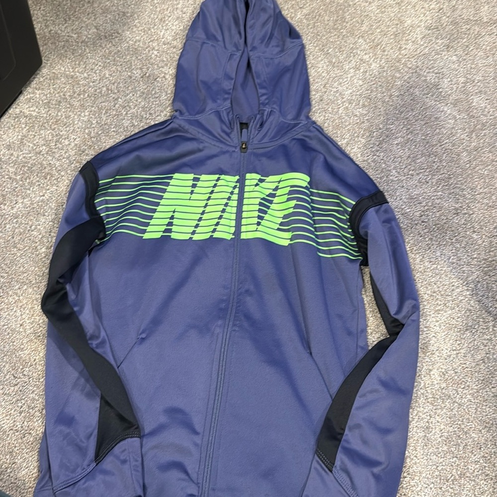 Boys Nike zip up hoodie